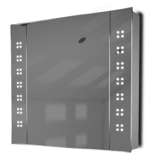 Image of Ambient Demist Bathroom Cabinet With Sensor & Internal Shaver Socket K66w