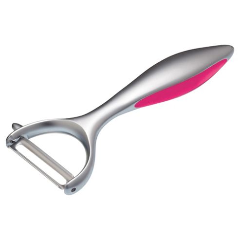 Image of Kitchencraft Colourworks Vegetable Peeler, Pink