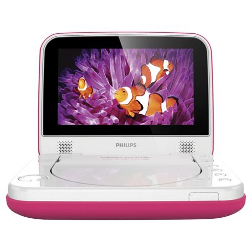 Image of Philipspd7006p/05 Portable Dvd Player With 7 Inch Screen Pink