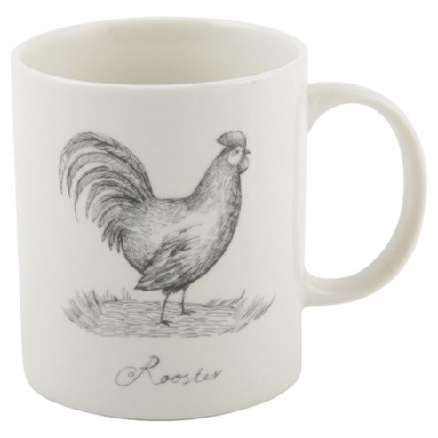 Image of Tesco Illustrative Rooster Mug