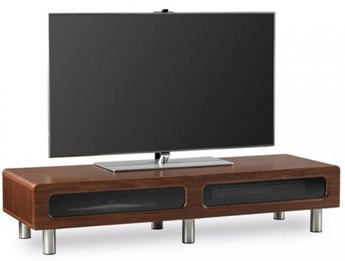 Image of Alphason Abr1350cb Walnut Veneer Tv Stand