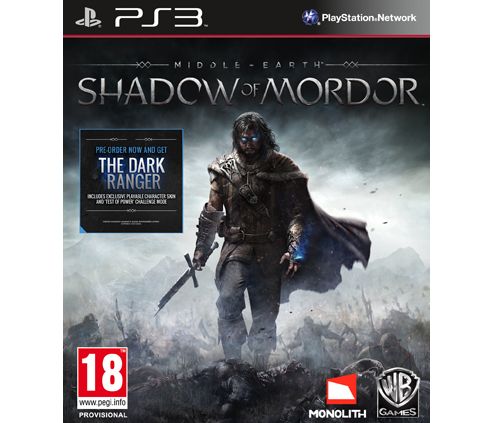 Image of Middle Earth: Shadow Of Mordor Uk (ps3)