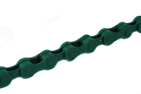Image of Clarks Bmx / Fixed Chain 1/2" X 1/8" X 112 Link Green