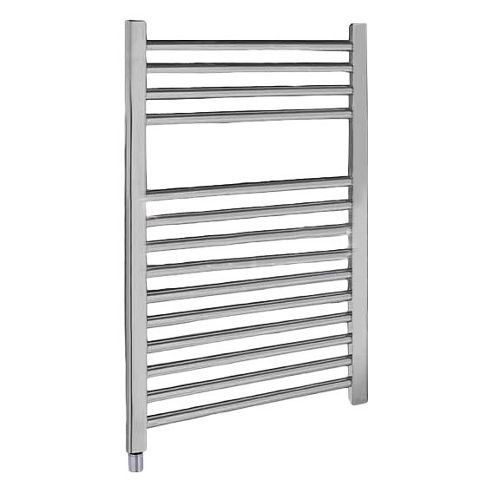 Image of Ultra Electric Only Heated Towel Rail In Chrome - 70cm H X 50cm W