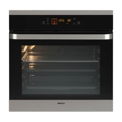 Image of Beko Oim25603x A Rated 65 Litre Built In Single Electric Oven With Top Grill