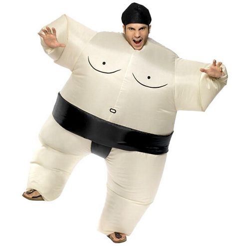 Image of Inflatable Sumo - Adult Costume Size: 39-44