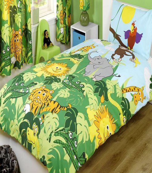Image of Jungle Bedding - Single Duvet