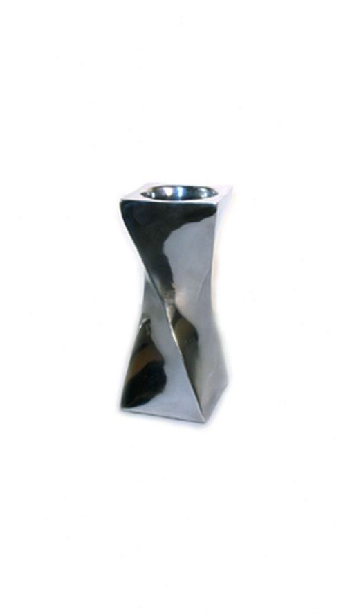 Image of Katigi Designs Aluminium Twisted Candle Holder - 25 Cm