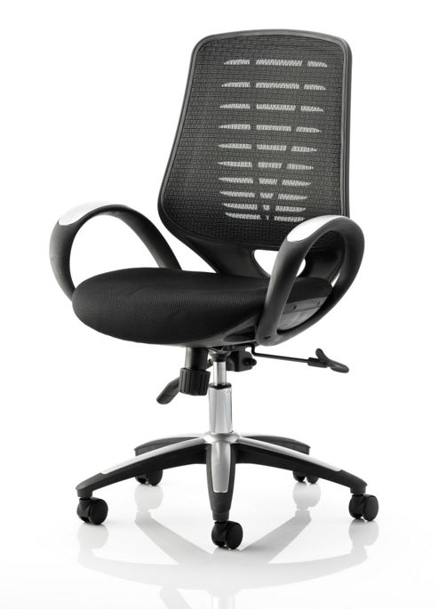 Image of Maestro Glostrup Airmesh Seat Chair - Black