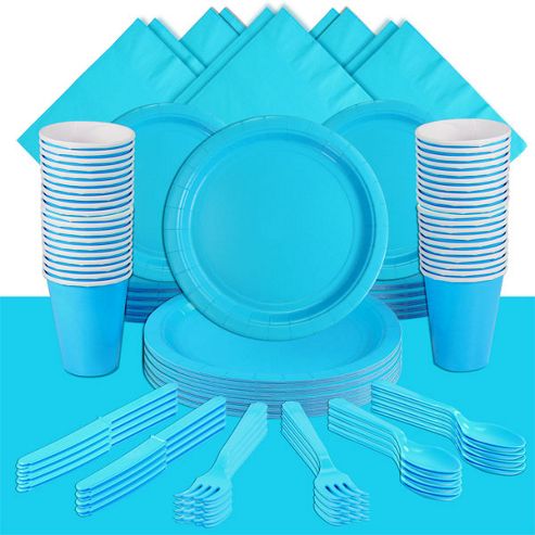 Image of Caribbean Turquoise Party Pack For 60