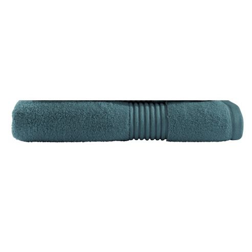 Image of Catherine Lansfield Home Zero Twist Bath Towel, 70x127, Teal