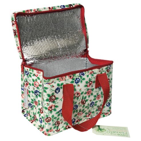 Image of Rambling Rose Lunchbag, Green