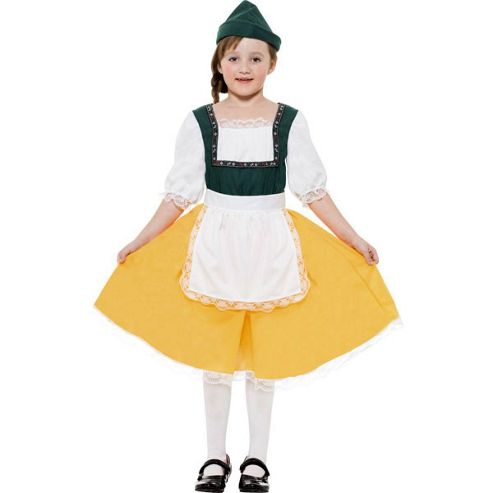 Image of Girls Lederhosen - Child Costume 4-6 Years