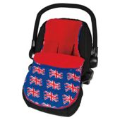 Union Jack Car Seat Footmuff