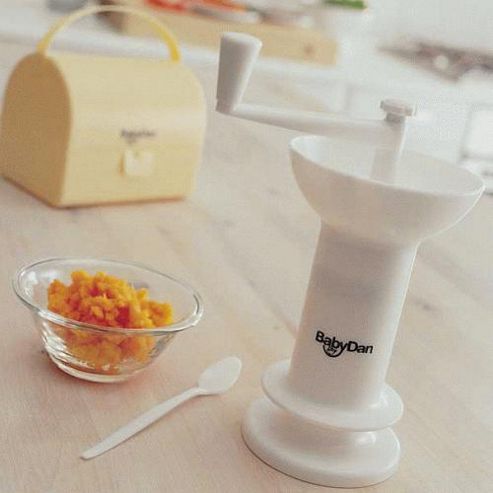 Image of Babydan Food Mill With Serving Spoon