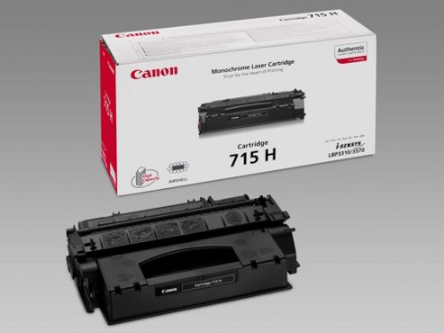 Image of Canon 715h Toner 1976b002aa - Black
