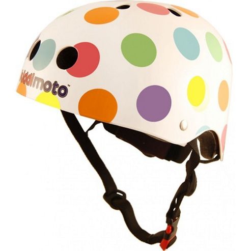 Image of Kiddimoto Helmet Small (pastel Dotty)