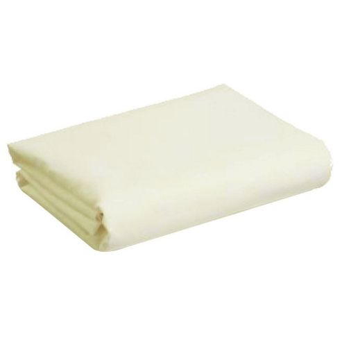 Image of Single Cot Jersey Fitted Sheet (cream)