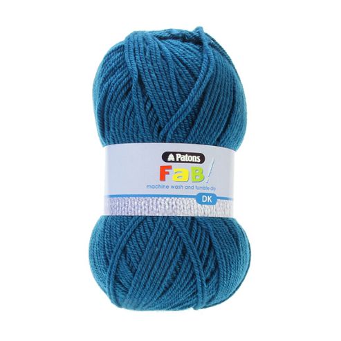 Image of Patons Fab Dk Yarn 100g - Petrol