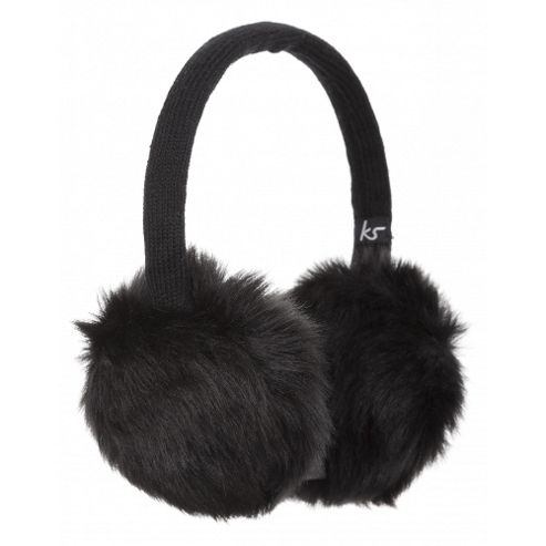 Image of Audio Earmuff All Over Fur Ink Chunky
