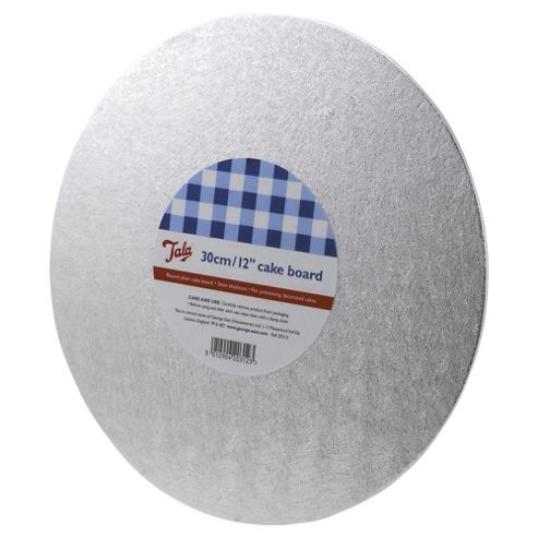 Image of Tala 12" Round Silver Cake Board