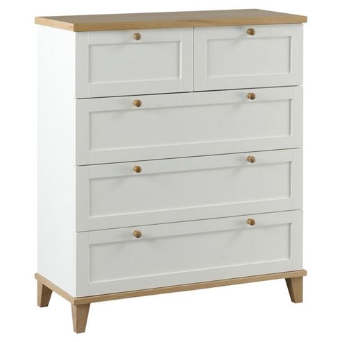 Image of Home Zone Chicago Drawer Chest In White