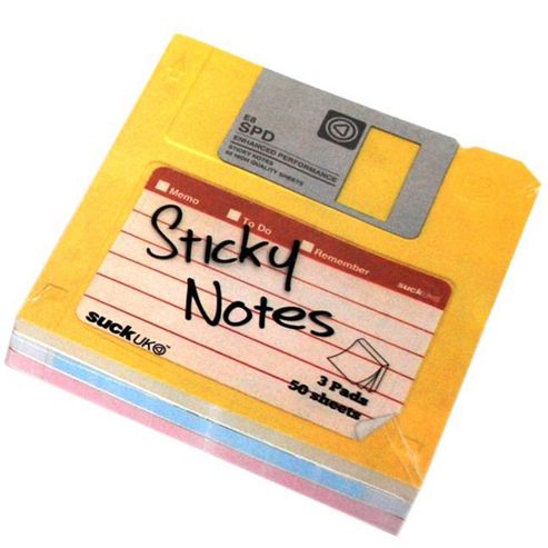 Image of Floppy Disk Sticky Notes