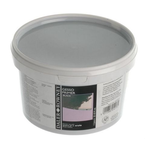 Image of 1lt Dr Black Gesso Primer