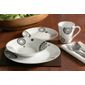 Premier Housewares 16 Piece Mode Porcelain Dinner Set