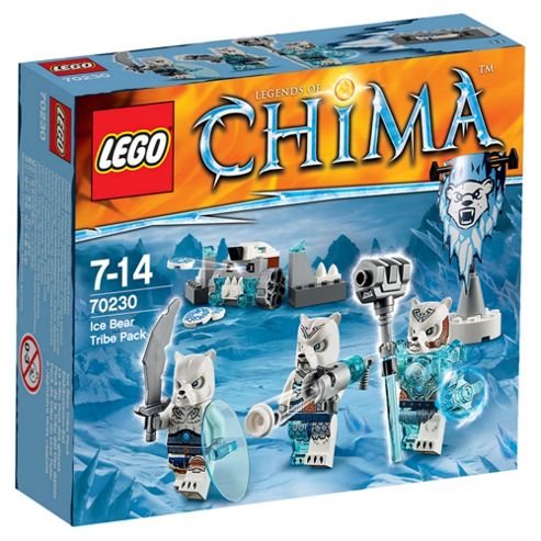 Image of Lego Chima Ice Bear Tribe Pack 70230