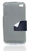 Apple iPhone 4, 4S S U-bop gSHELL Tough All-Body Case Smoke White