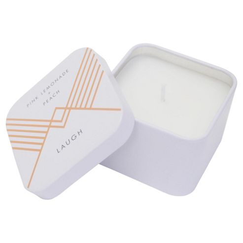 Image of Tesco Laugh Travel Tin, Pink Lemonade & Peach