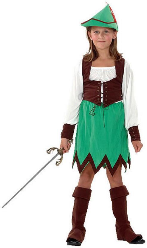 Image of Robin Hood - Child Costume 9-10 Years