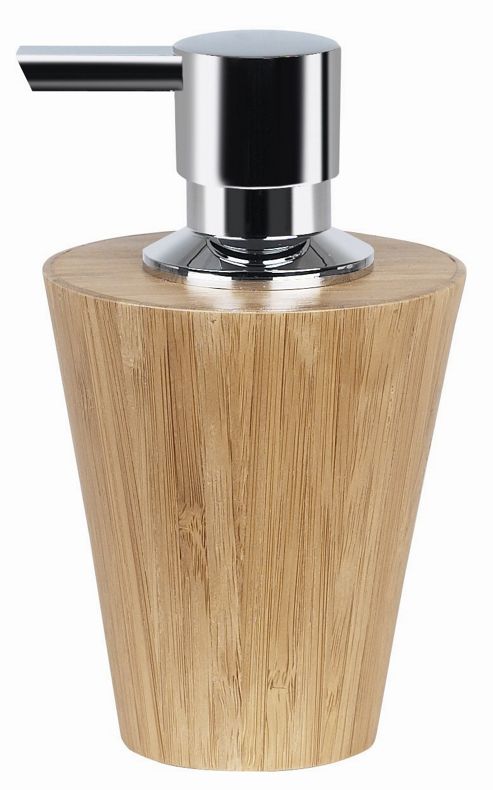 Image of Spirella Max Light Soap Dispenser - Bamboo