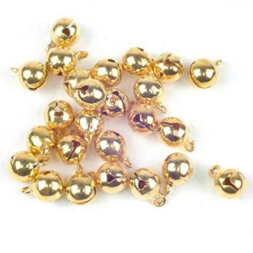 Image of Jewellery Bells - 8mm Gilt