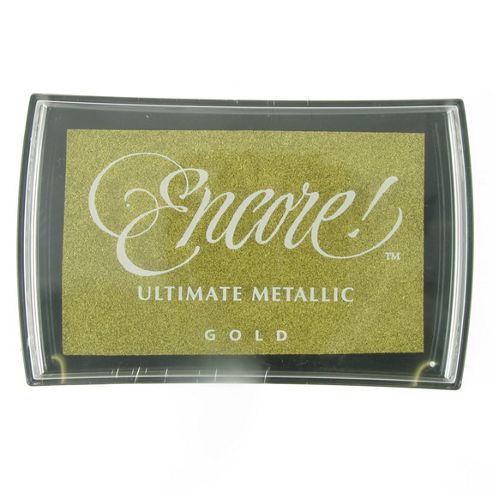 Image of Ultimate Metallic Ink Pad Gold