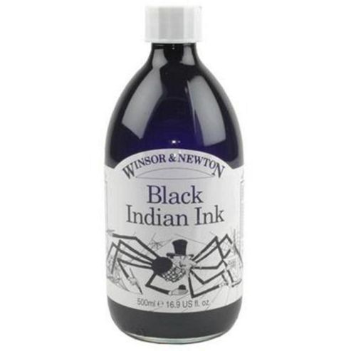 Image of W&n - Ink 500ml Black (ind)