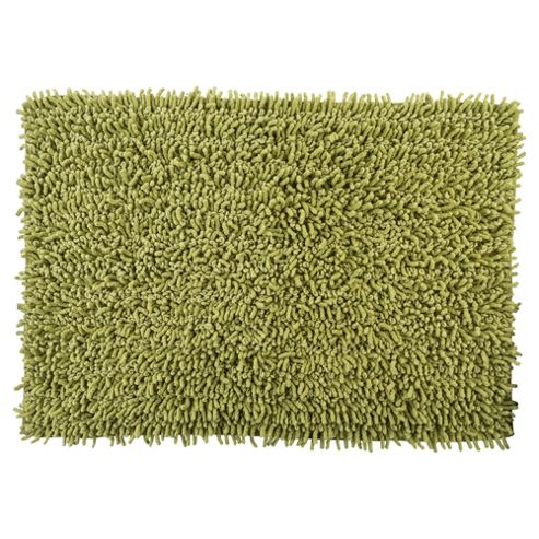 Image of Tesco Chenille Bath Mat, Fern