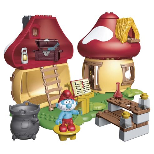 Image of Mega Bloks The Smurfs Papa Smurfs House