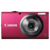 Canon PowerShot A2300 Digital Camera, Red