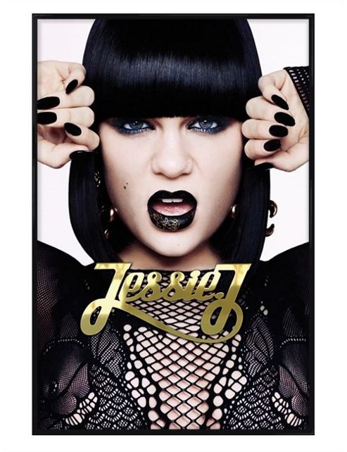 Image of Jessie J Gloss Black Framed Who You Are Poster