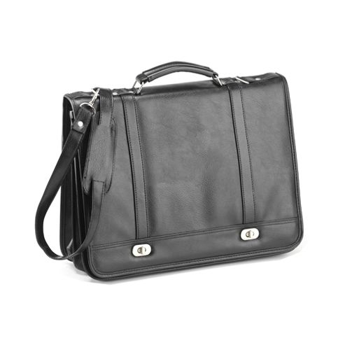 Image of Falcon Stylish Briefcase Suitable For Men And Women With Carry Handle And Shoulder Strap
