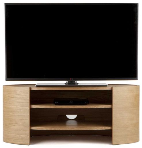 Image of Tom Schneider Elliptic 1100 Oak Tv Stand