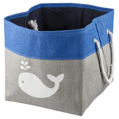 Image of Tesco Whale Paperloom Basket