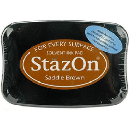 Image of Stazon Ink Pads Saddle Brown