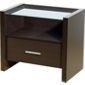 Home Essence Braemar 1 Drawer Bedside Table