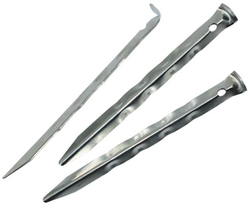 Image of 7 Inch Steel Ripple Peg With Carry Bag - 10 Pack