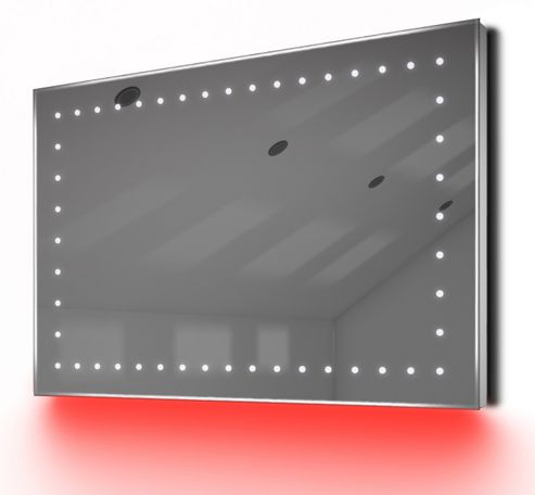 Image of Ambient Shaver Led Bathroom Illuminated Mirror With Demister Pad & Sensor K171r