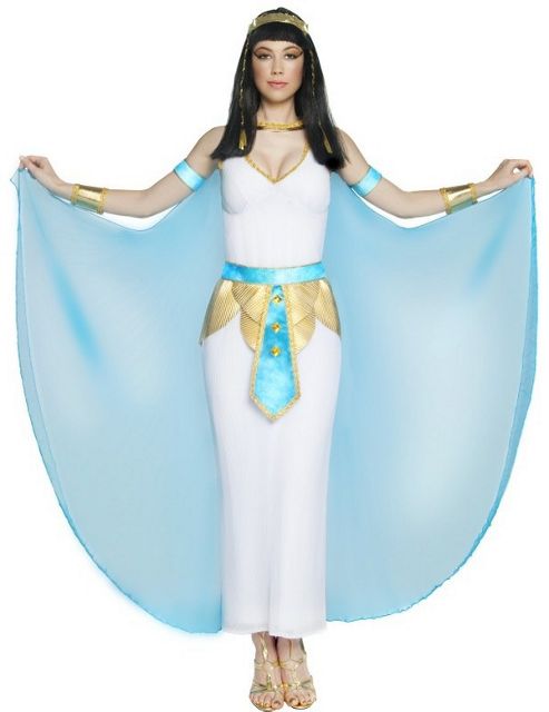 Image of Adult Cleopatra Costume With Cape