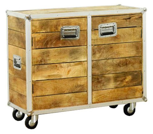 Image of Baumhaus Irc02b Roadie Chic Oak Small Sideboard